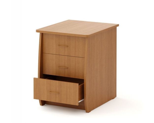 Тумба к Столу компьютерному Угловому (Бук темный)